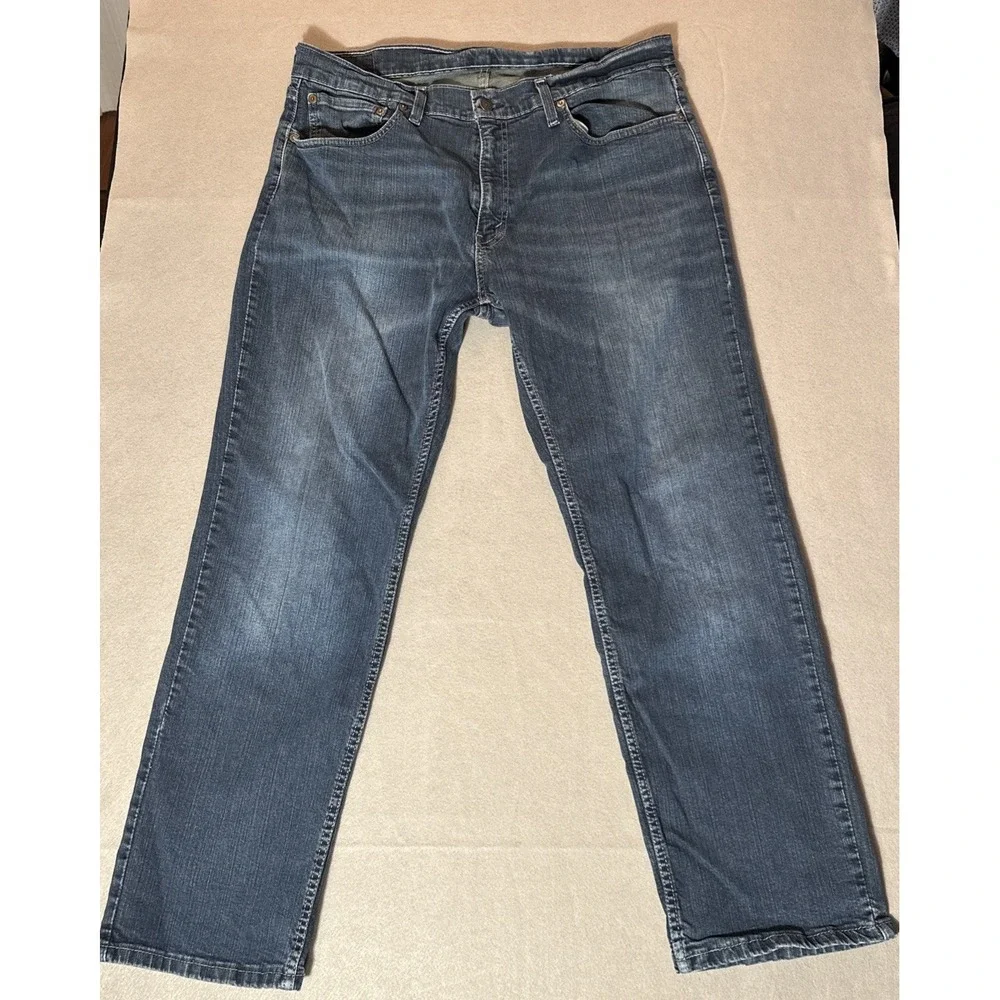 Levi's Men Straight Leg 559 Medium Wash 36X30 Blue Jeans